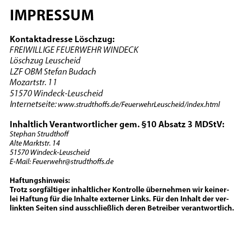 Impressumsdaten - wegen SPAM nicht als Text